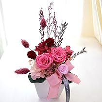 プリザーブドフラワー 2個 アレンジメント アロマ プリザーブドフラワー 2個 アレンジメント アロマ